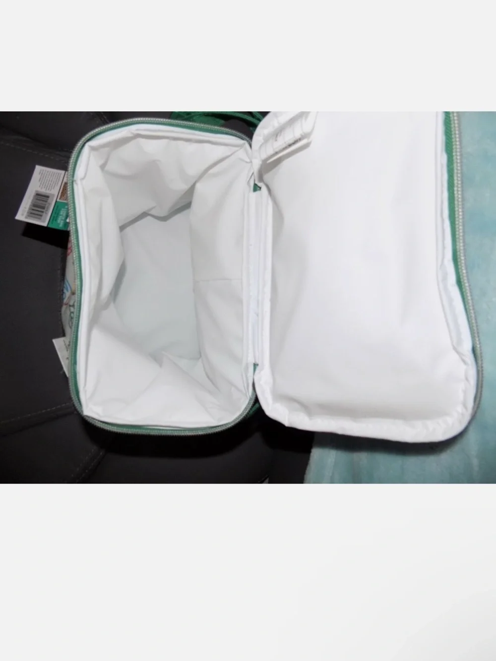 Fit and Fresh Cypress Lunch Tote Insulated Zipper Recycle Earth Elephant NEW